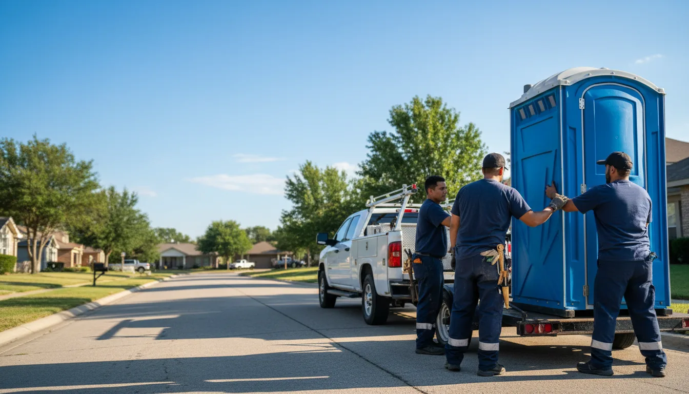 Portable Toilet Rental in Headrick, OK near me